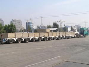 多轴线特种运输半挂车