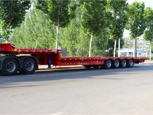 集装箱平板半挂车