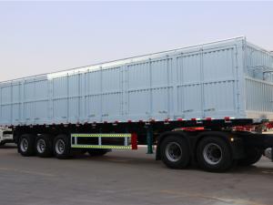 侧翻自卸半挂车