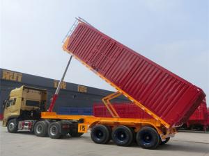 后翻自卸半挂车