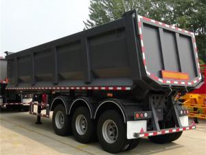 后翻自卸半挂车