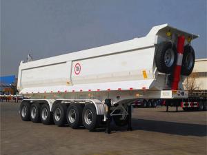 后翻自卸半挂车